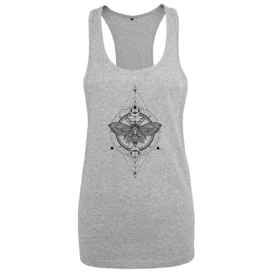 MISS TEE Moth sleeveless T-shirt