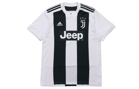Футболка Adidas Juventus Home Replica Jersey White Black 18-19 CF3489
