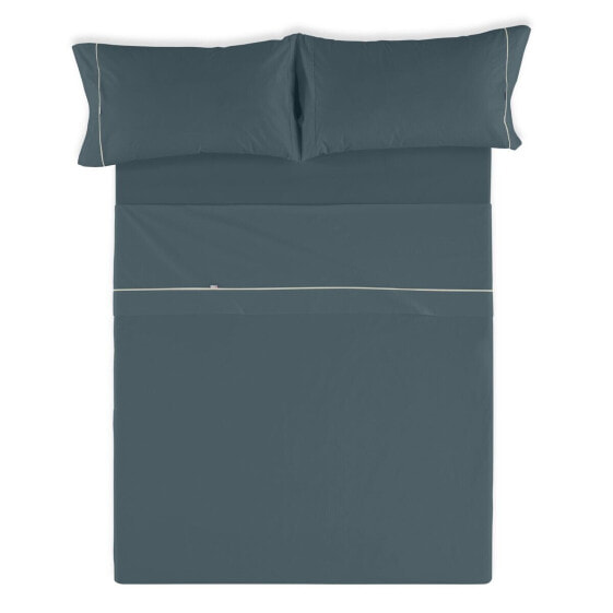 Комплект постельного белья без наполнения Alexandra House Living Серый Super king 4 Предмета
