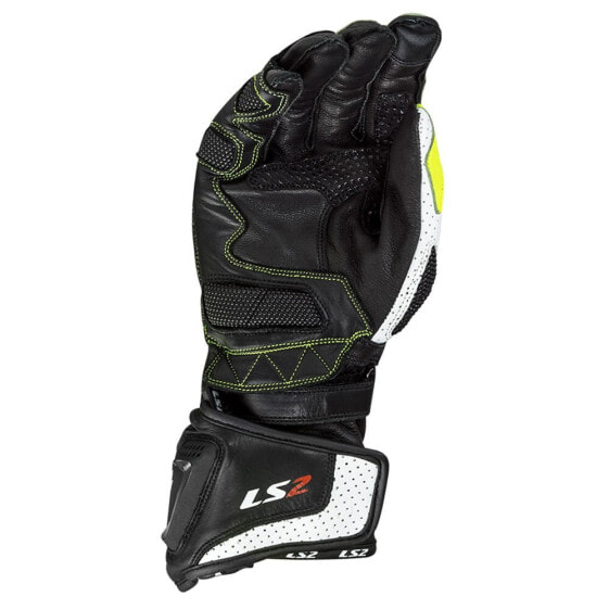 LS2 Textil Swift Racing gloves