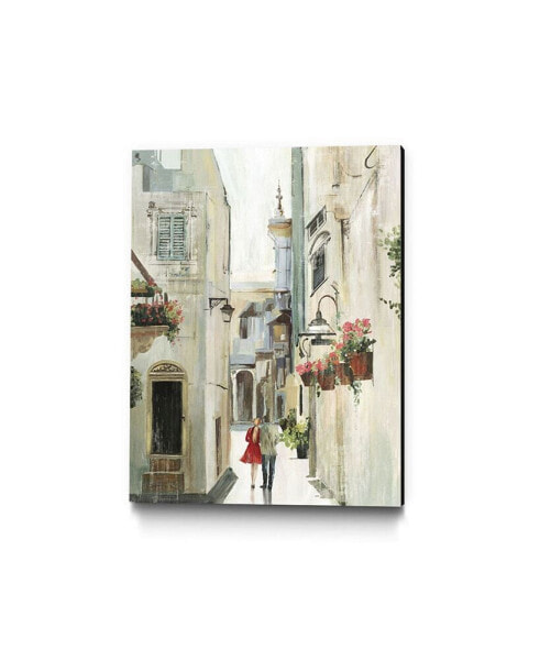 14" x 11" Parisian Walkthrough Museum Mounted Canvas Print