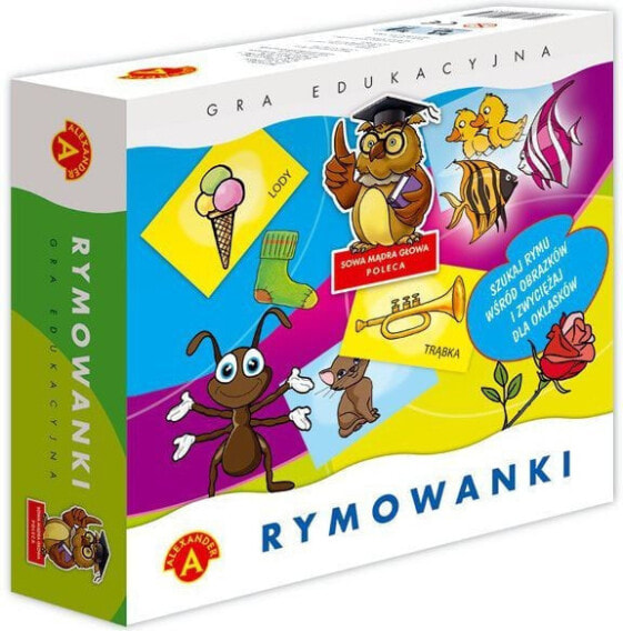 Развивающая настольная игра Alexander Gra Rymowanki (0494)