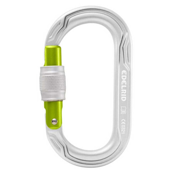 EDELRID Oval Power 2500 Screw Snap Hook