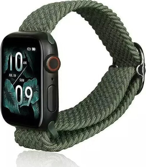 Pasek do smartwatcha Beline Textile do Apple Watch 42/44/45/49mm zielony /green