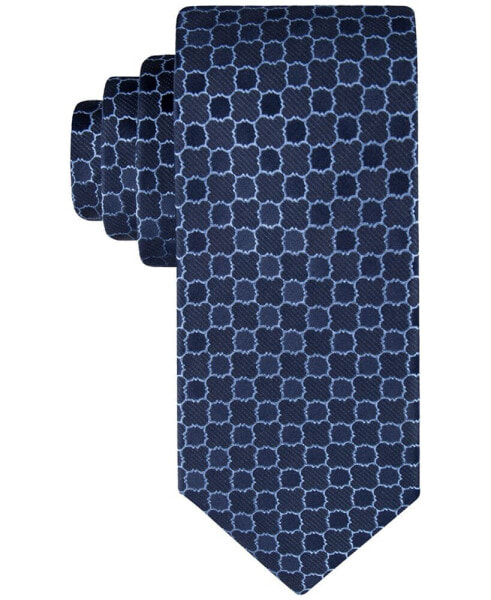 Men's Lattice Medallion Tie