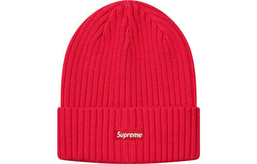 Supreme SS19 Overdyed Beanie Red Box Logo SUP-SS19-037