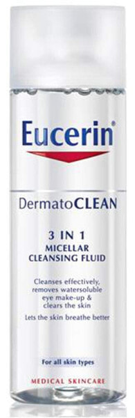 Eucerin DermatoCLEAN 3 in 1 with Micelles Technology Cleanser 200 ml