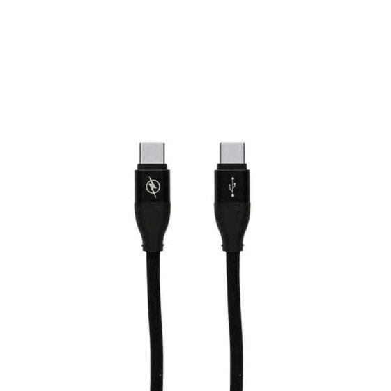 Дата-кабель с USB Contact Тип C Чёрный (1,5 m)