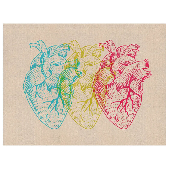 Leinwandbild Heart Variants