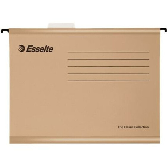 Suspension files Esselte Classic Viewer Transparent Brown A4