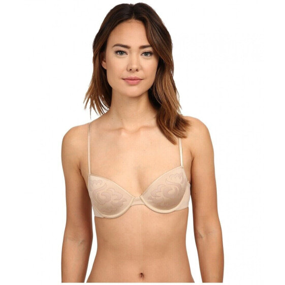 Natori 169104 Womens Lotus Demi Contour Underwire T-Shirt Bra Nude Size 36D