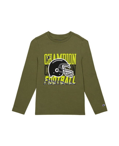 Футболка для малышей Champion Little Boys Long Sleeve - футболка для малышей от Champion