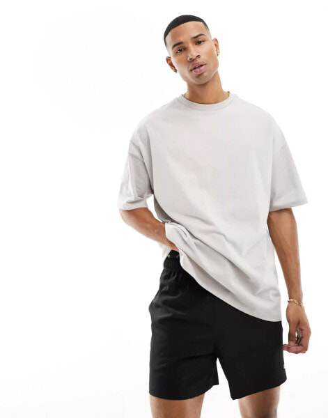 ASOS 4505 Icon oversized training t-shirt in stone