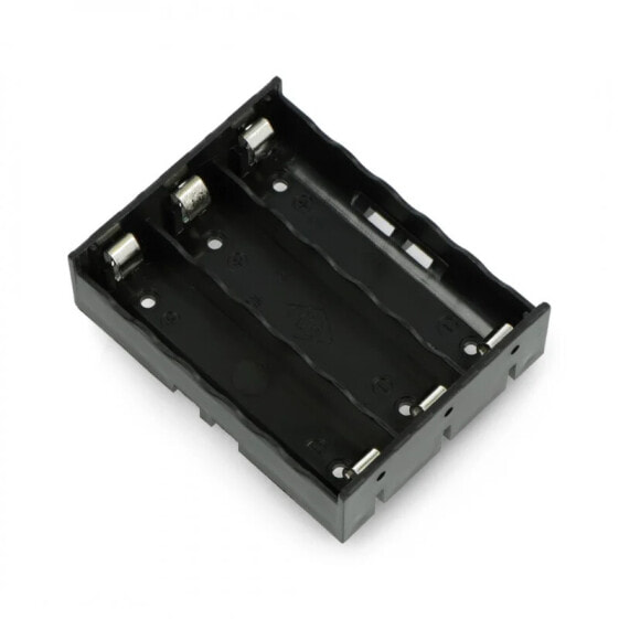 Cell holder for 3x 18650 battery without wires