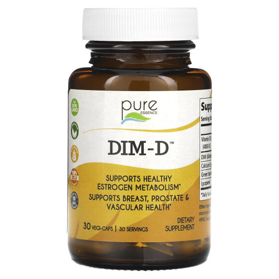 Витамины для женского здоровья Pure Essence DIM-D, 30 капсул