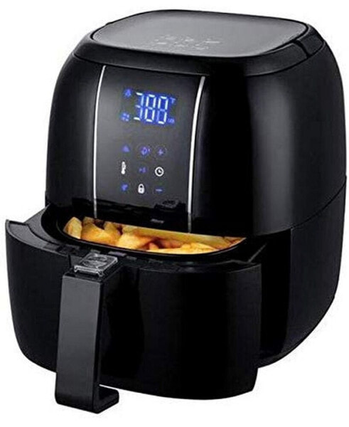 Air Fryer with 3.2 Quarts Frying Basket and Display Touch Sensor