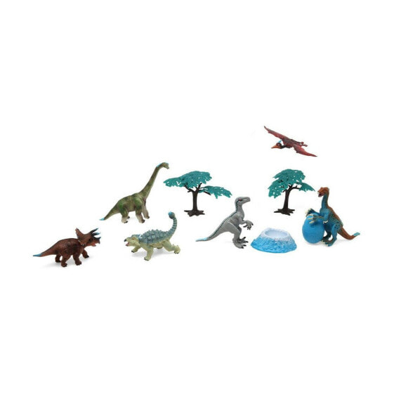 Игровой набор Shico Set of Dinosaurs Glacier Kingdom (Ледяное королевство)