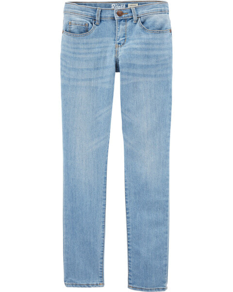 Kid Light Blue Wash Super Skinny-Leg Jeans 4