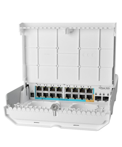 MikroTik netPower 15FR - Fast Ethernet (10/100) - Power over Ethernet (PoE)