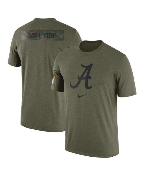Men's Olive Alabama Crimson Tide Military-Inspired Pack T-shirt