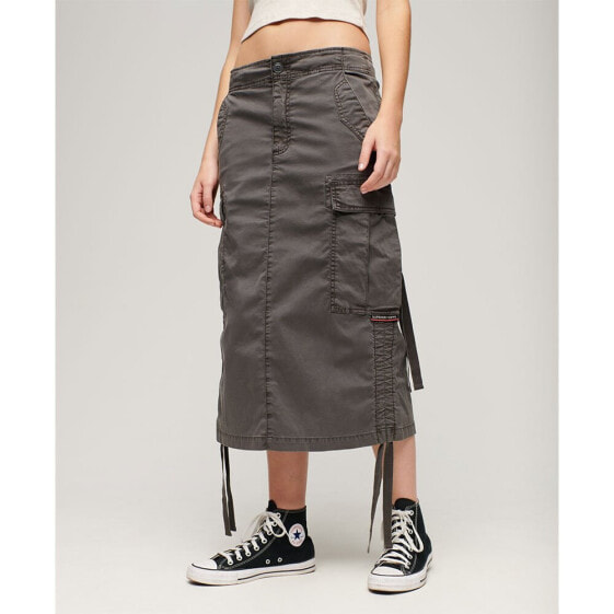 SUPERDRY Cargo Midi Skirt