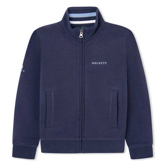 HACKETT Heritage Tipped full zip sweatshirt