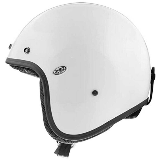 Шлем для мотоциклистов PREMIER HELMETS 23 Classic U8 22.06 Открытый Белый