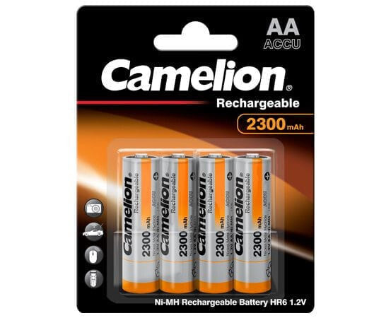 Camelion 17023406 - Rechargeable battery - AA - Nickel-Metal Hydride (NiMH) - 1.2 V - 4 pc(s) - 2300 mAh