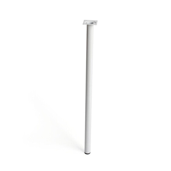 Ножки столовые Rei 401g цилиндрические Сталь Белый современный (Ø 3 x 70 см)