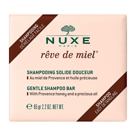 Шампунь твердый натуральный Nuxe Rêve de Miel (Gentle Shampoo Bar) 65 г