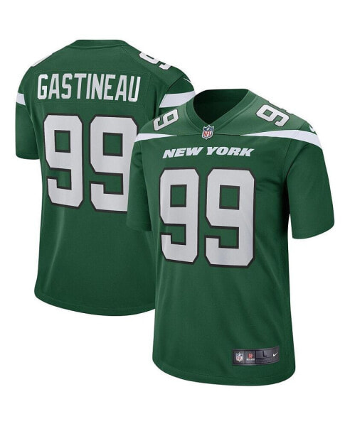 Men's Mark Gastineau Gotham Green New York Jets Game Retired Player Jersey