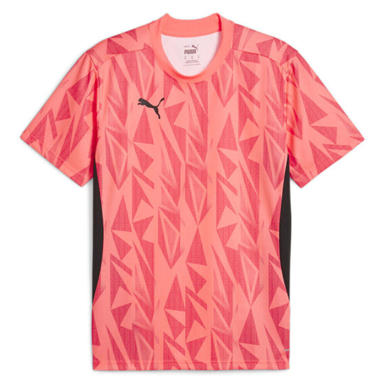 Puma Individualfinal Ff Crew Neck Short Sleeve Soccer Jersey Mens Pink 65926457