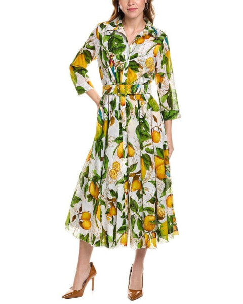 Samantha Sung Aster Shirtdress Women's