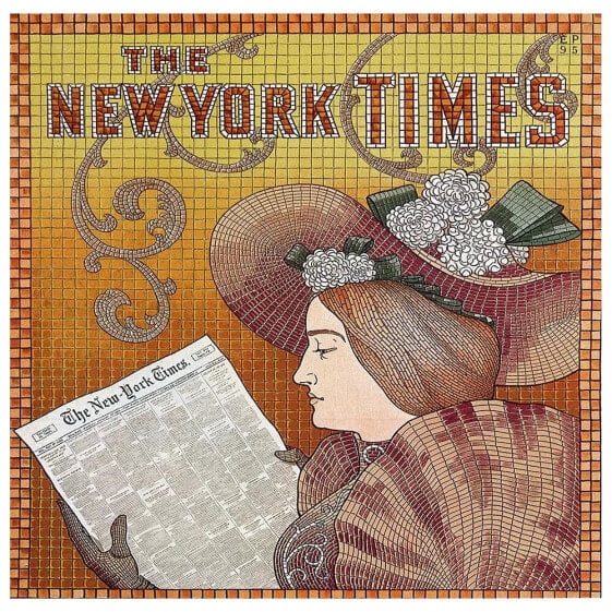 Картина LegendArte Leinwandbild The New York Times Ad, 1895