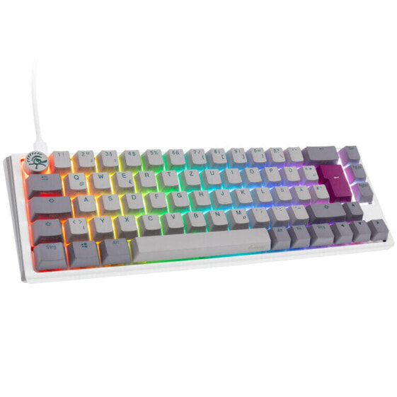 Ducky One 3 Mist Grey SF Gaming Tastatur, RGB LED - MX-Brown