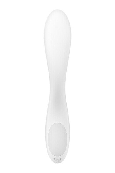 Vibrator for clitoris stimulation Rrolling Pleasure White