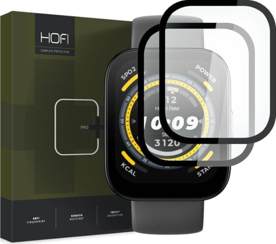 Hofi Szkło hybrydowe Hofi Hybrid Pro+ Amazfit Bip 5 Black [2 PACK]