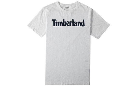Timberland Logo印花短袖T恤 男款 白色 / Футболка Timberland LogoT A1NAIH79