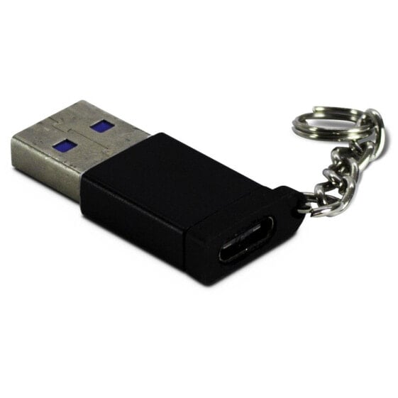 Inter-Tech 88885460 - USB Type C - USB Type A - Black