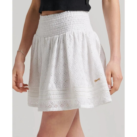 SUPERDRY Vintage Lace Mini Skirt