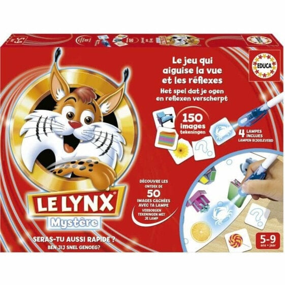 Настольная игра для детей Educa Le Lynx: Mystére (FR)
