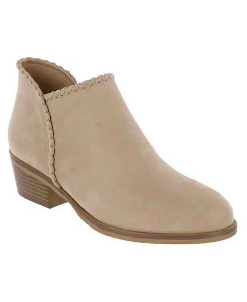 Women's Inez Round Ankle Booties