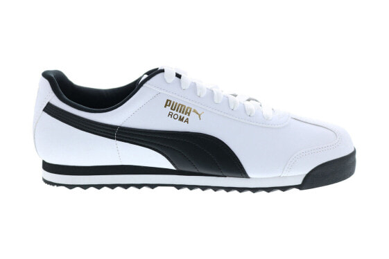 Puma Roma Basic 35357204 Mens White Synthetic Lifestyle Sneakers Shoes