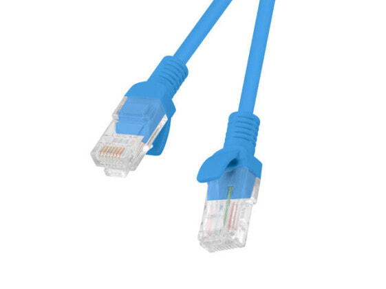 Lanberg PCU5-10CC-0100-B - 1 m - Cat5e - U/UTP (UTP) - RJ-45 - RJ-45