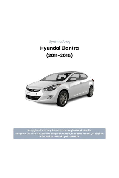 Hyundai Elantra 262mm Arka Fren Disk Takımı (2011-2015) Bosch