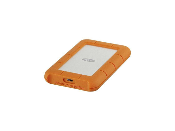 LaCie 2TB Rugged USB-C Portable Hard Drive 1 x USB-C 3.1 Model STFR2000800 Orang