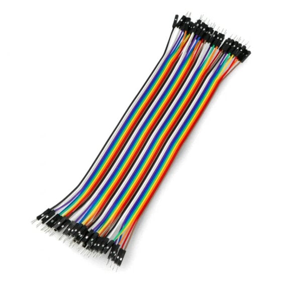 Connecting cables justPi male-to-male 20cm - 40pcs