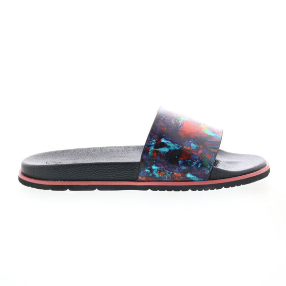 Robert Graham Captree RG5629F Mens Black Synthetic Slides Sandals Shoes 12