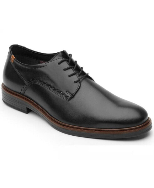 Men´s Black Leather Oxfords By Flexi