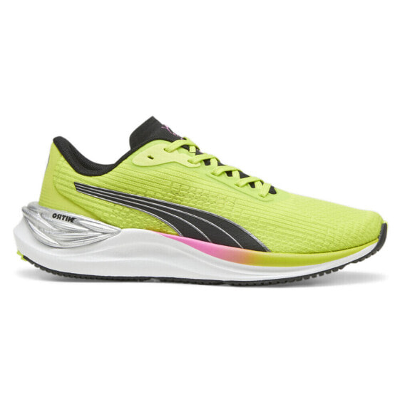 Puma Electrify Nitro 3 Running Womens Green Sneakers Athletic Shoes 37845608